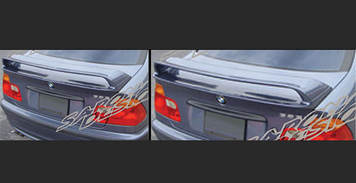 Custom BMW 3 Series Trunk Wing  Sedan (1999 - 2005) - $325.00 (Manufacturer Sarona, Part #BM-027-TW)